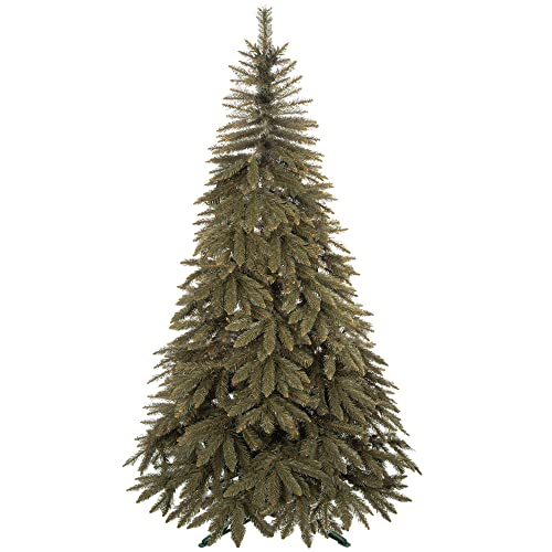 SPRINGOS Árbol de Navidad Artificial Abeto del Cáucaso 250 cm Árbol de Navidad Real