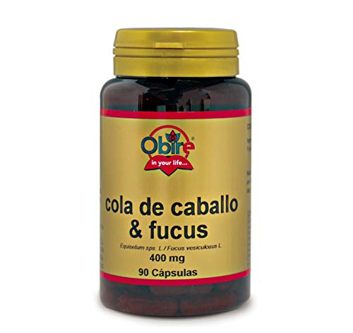 Obire | Cola de Caballo + Fucus 400 mg | 90 cápsulas | Propiedades Diuréticas y Depurativas |...