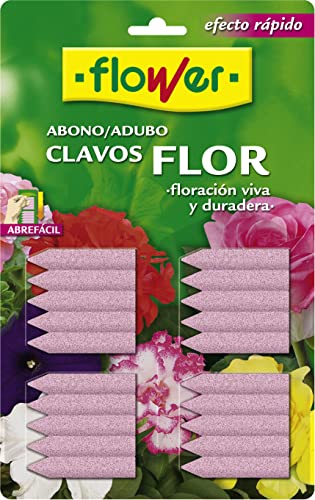 Flower - Abono Clavos Flor Blister 20 Unid. 1-10506