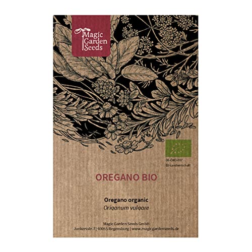 Orégano (Origanum vulgare) orgánico - aprox. 500 semillas